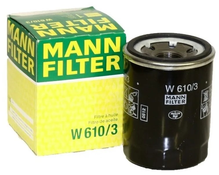 W610/3 Масляный фильтр Mann